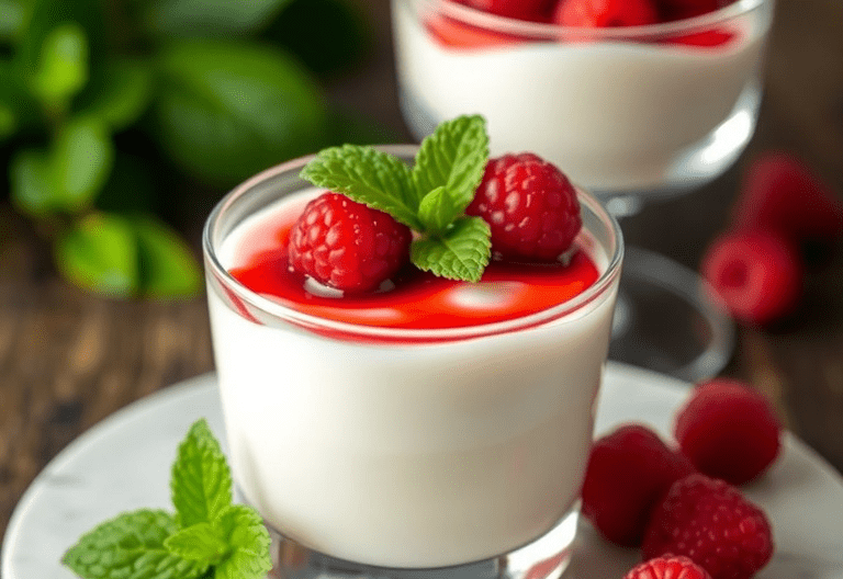 Kokosmilch Panna Cotta Rezept